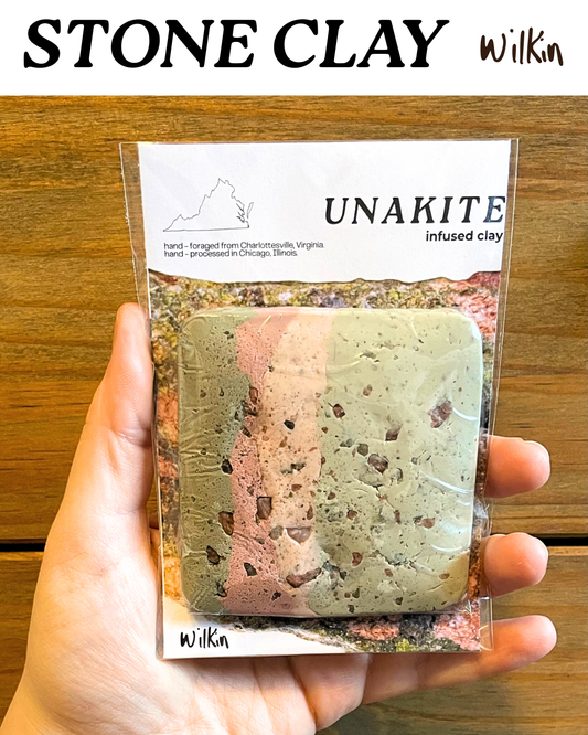 unakite infused clay