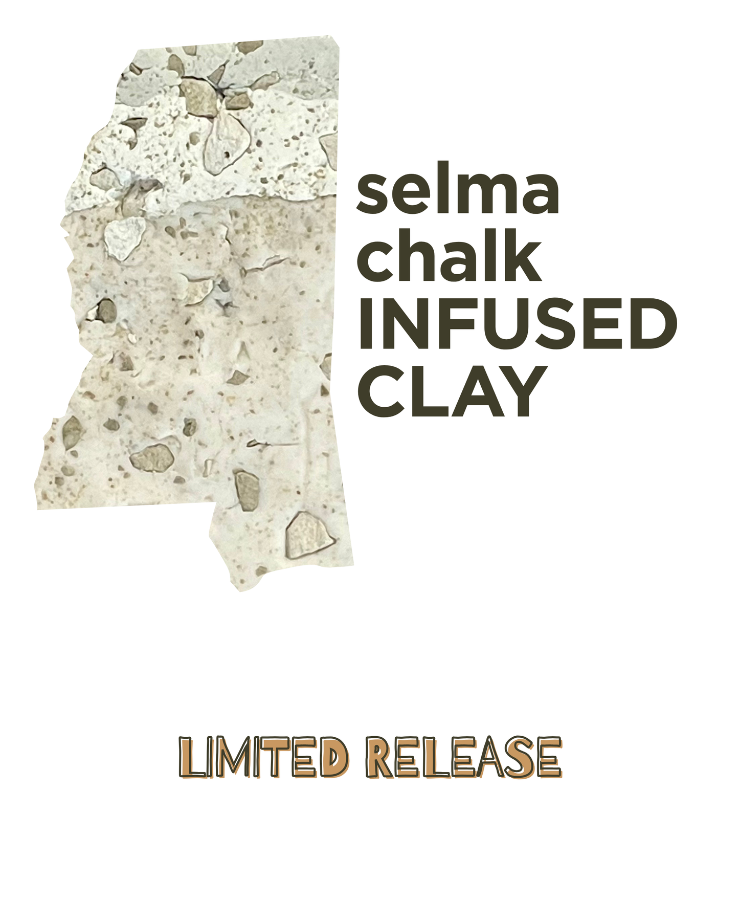 selma chalk infused clay