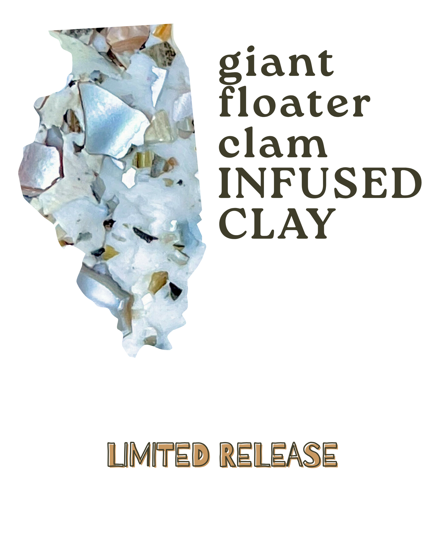 giant floater clam clay