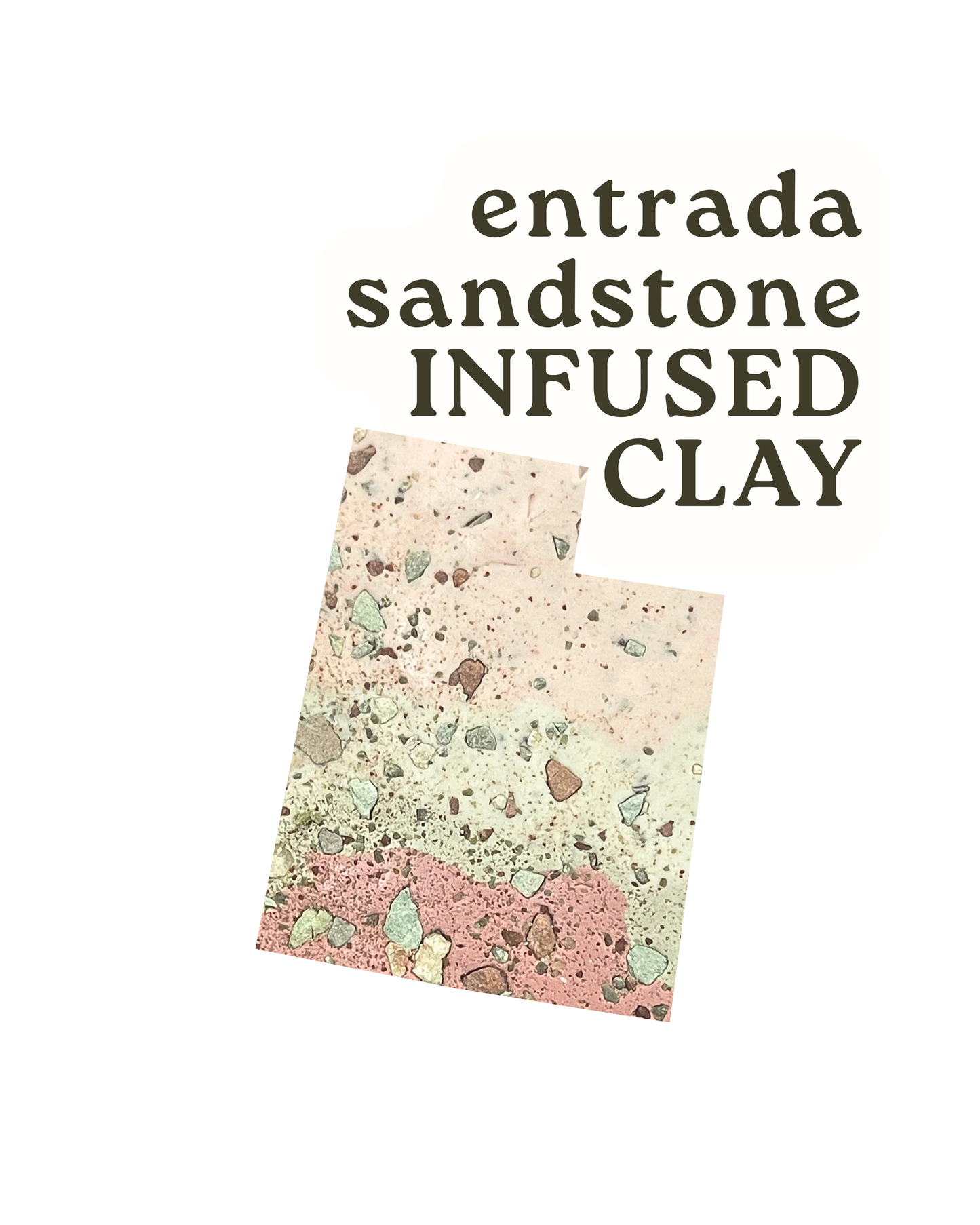 entrada sandstone infused clay