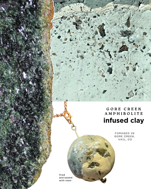 gore creek amphibolite infused clay