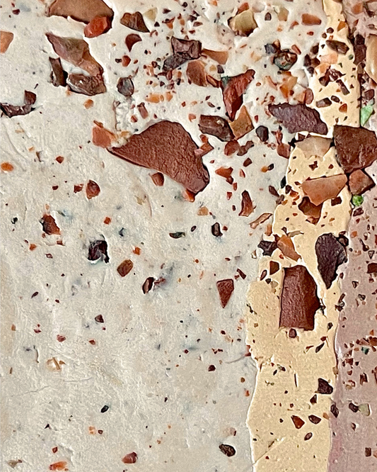 red jasper infused clay