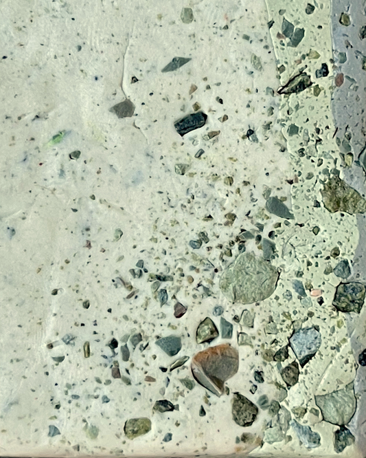 green jasper infused clay