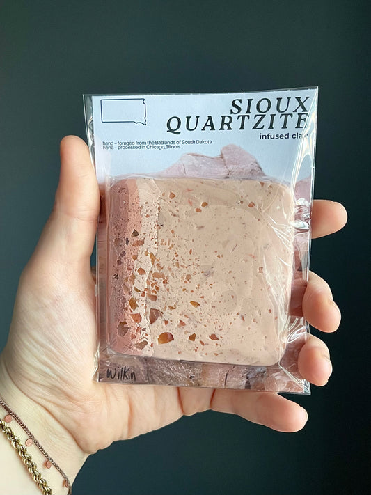 sioux quartzite infused clay
