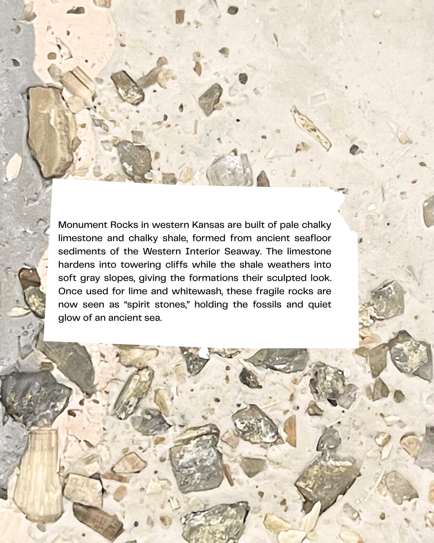 niobrara chalkstone infused clay