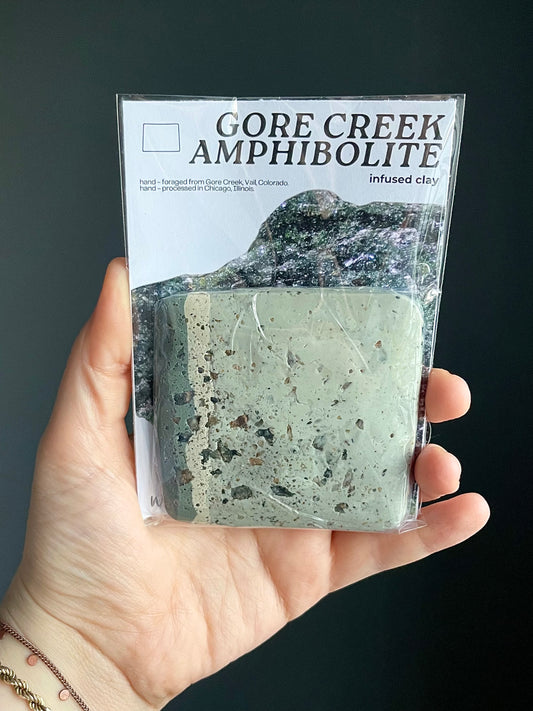 gore creek amphibolite infused clay