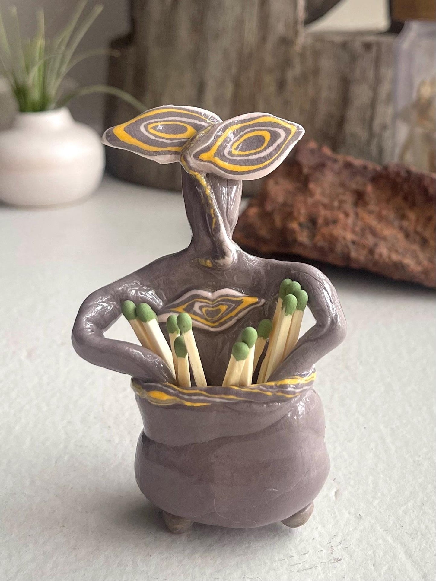 Monster 'Mama' Match Holder: Trinket Dish