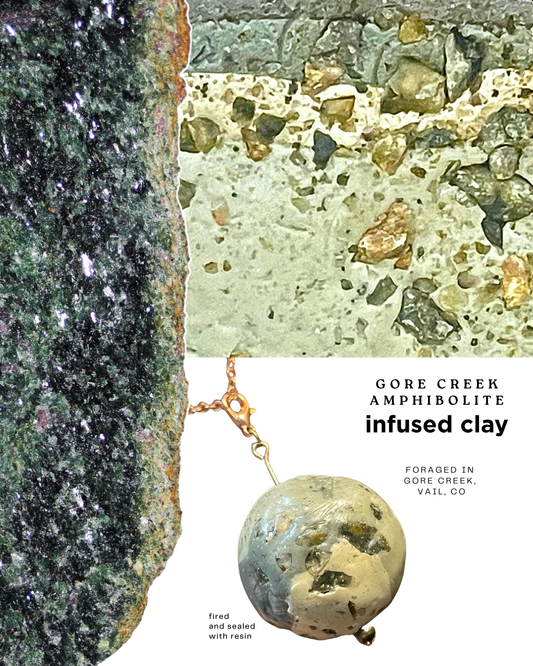 gore creek amphibolite infused clay