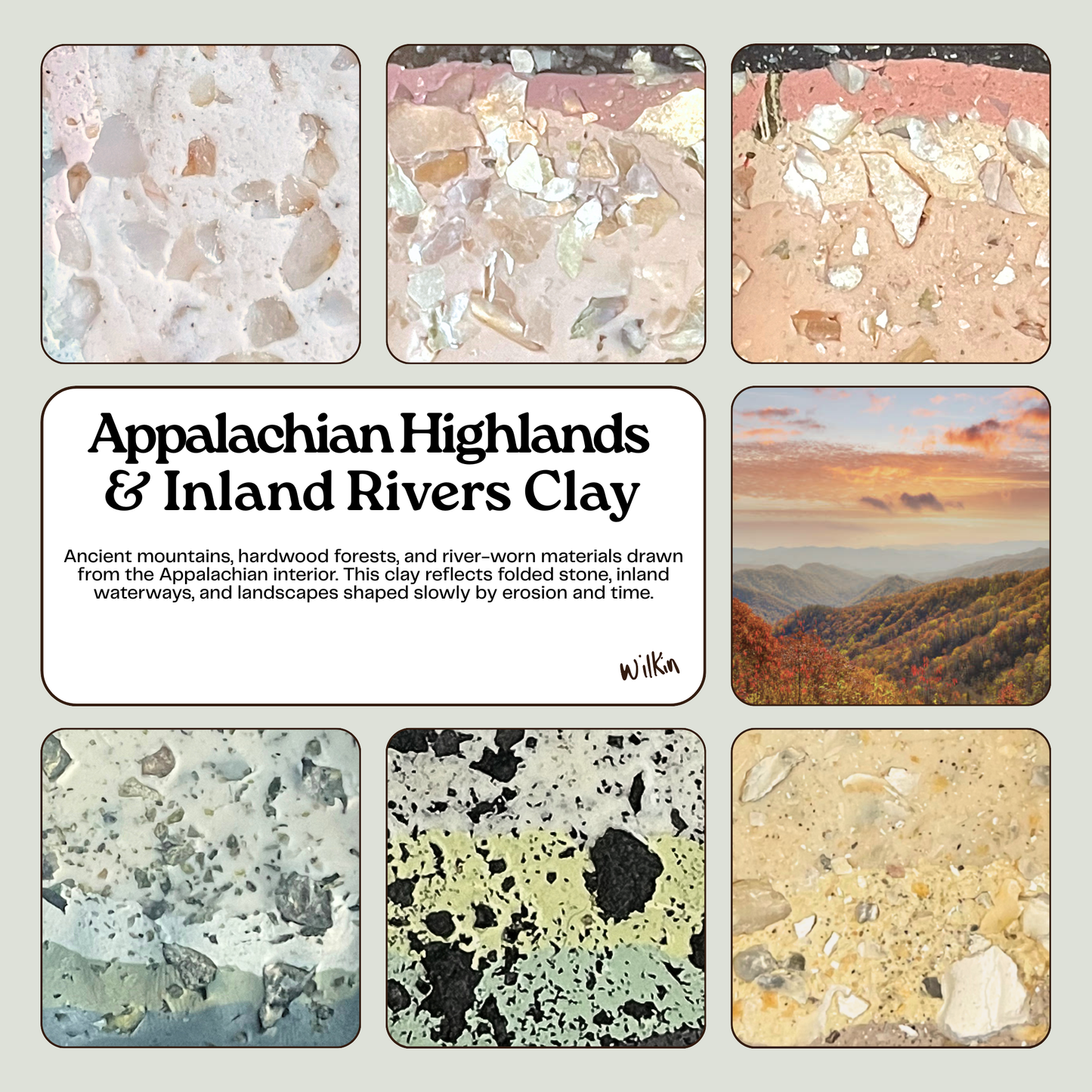 Appalachian Highlands & Inland Rivers Clay
