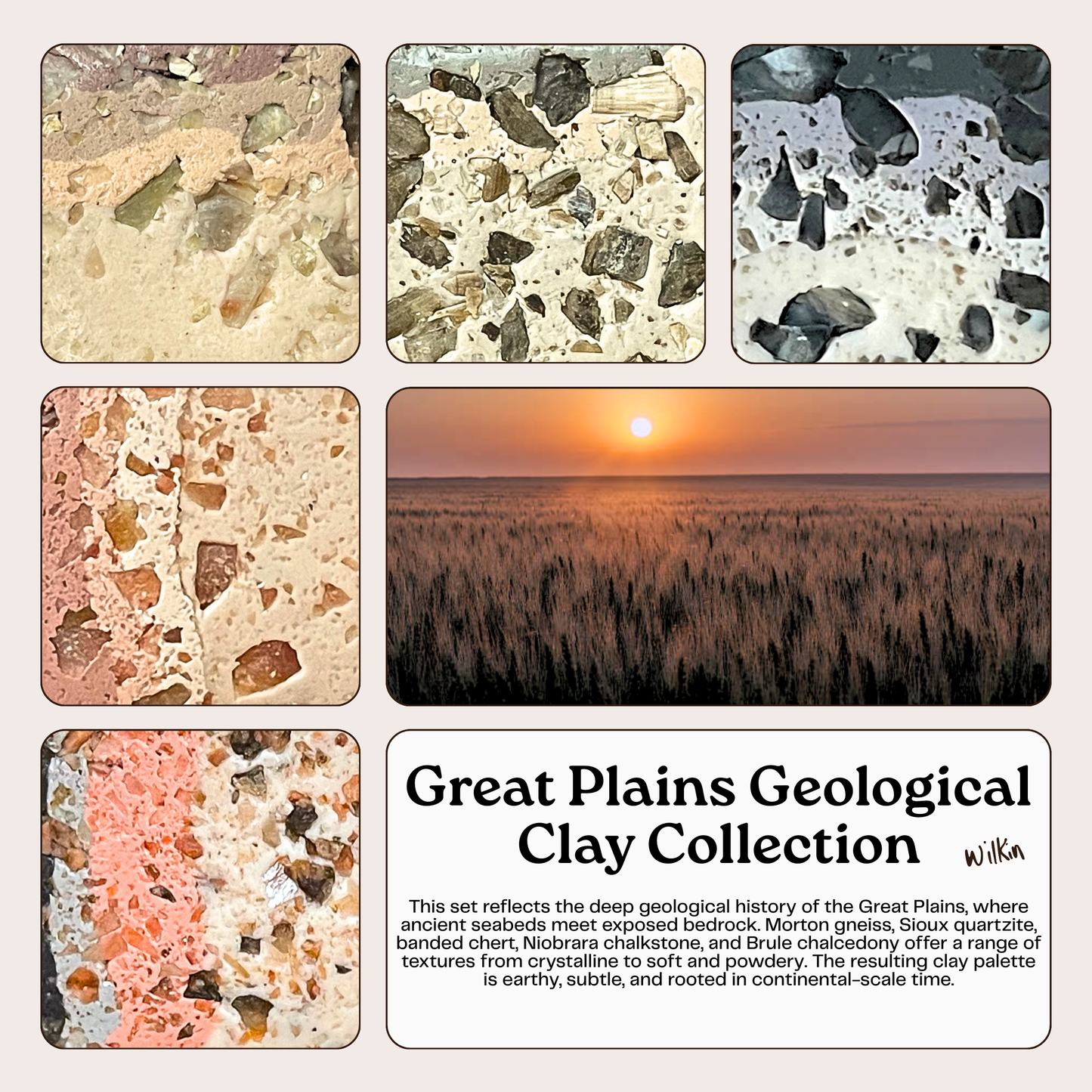 Great Plains Geological Clay Collection