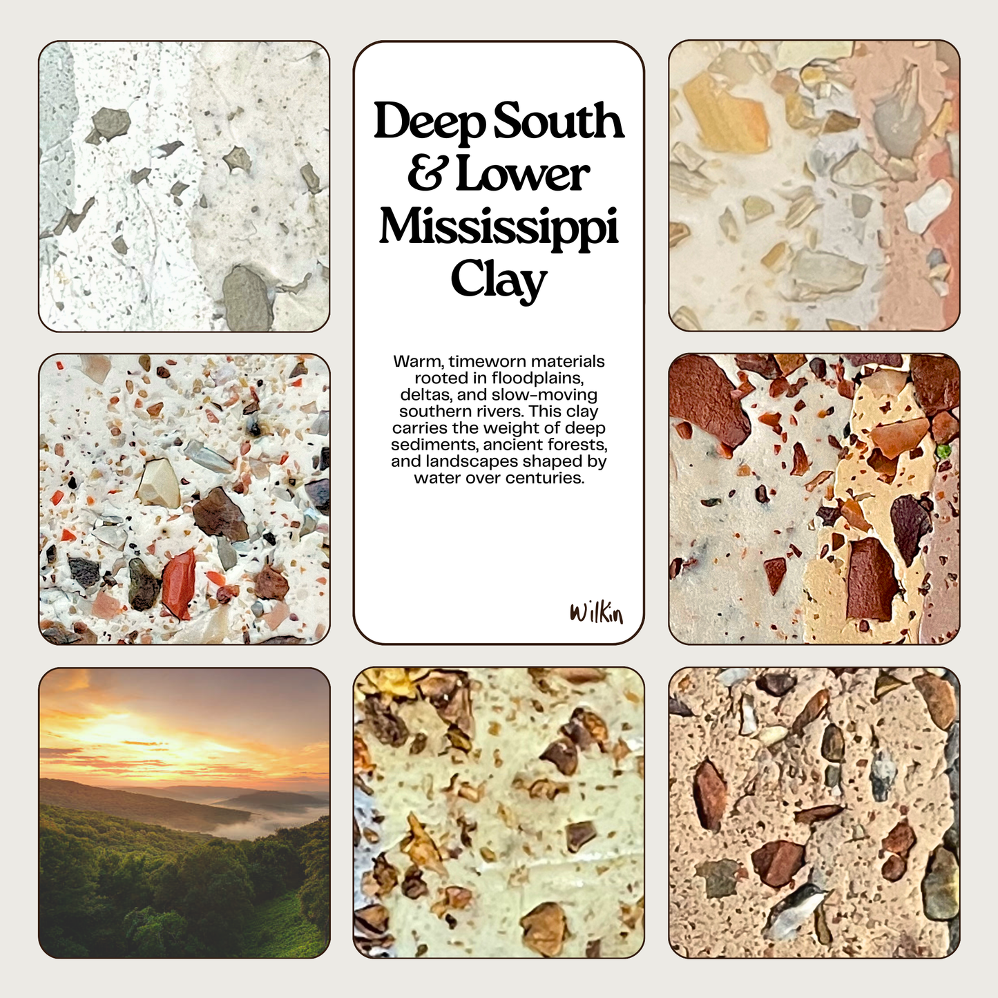 Deep South & Lower Mississippi Clay
