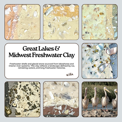 Great Lakes & Midwest Freshwater Clay