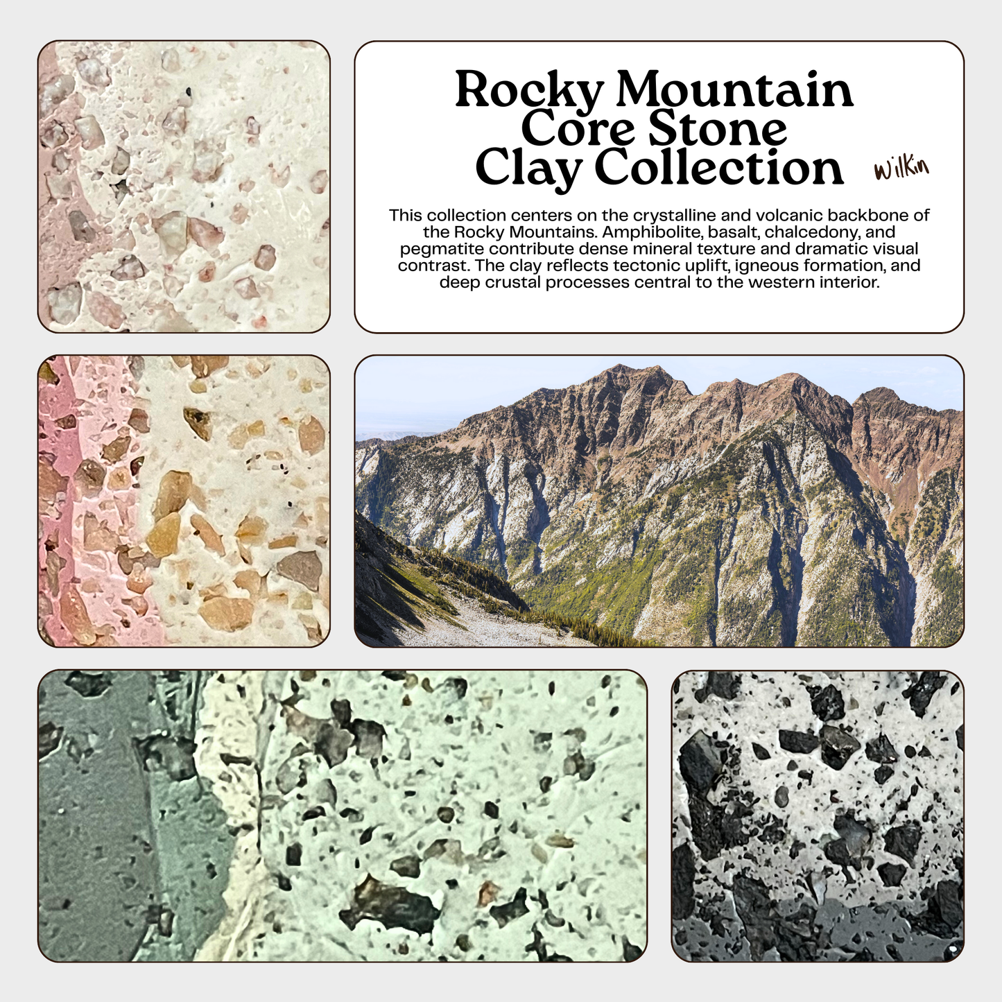 Rocky Mountain Core Stone Clay Collection