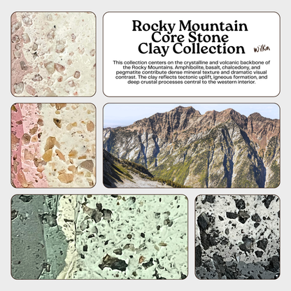 Rocky Mountain Core Stone Clay Collection