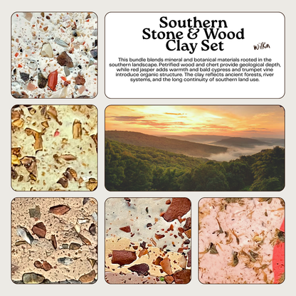 Southern Stone & Wood Clay Set