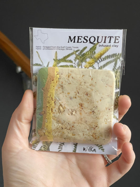 mesquite tree infused clay