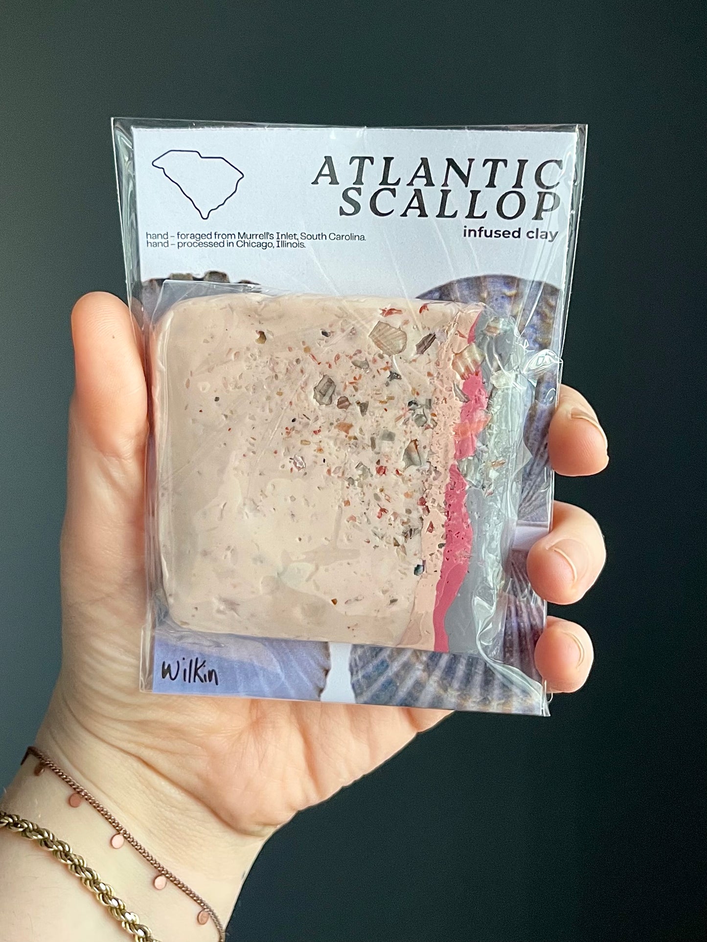 atlantic scallop infused clay
