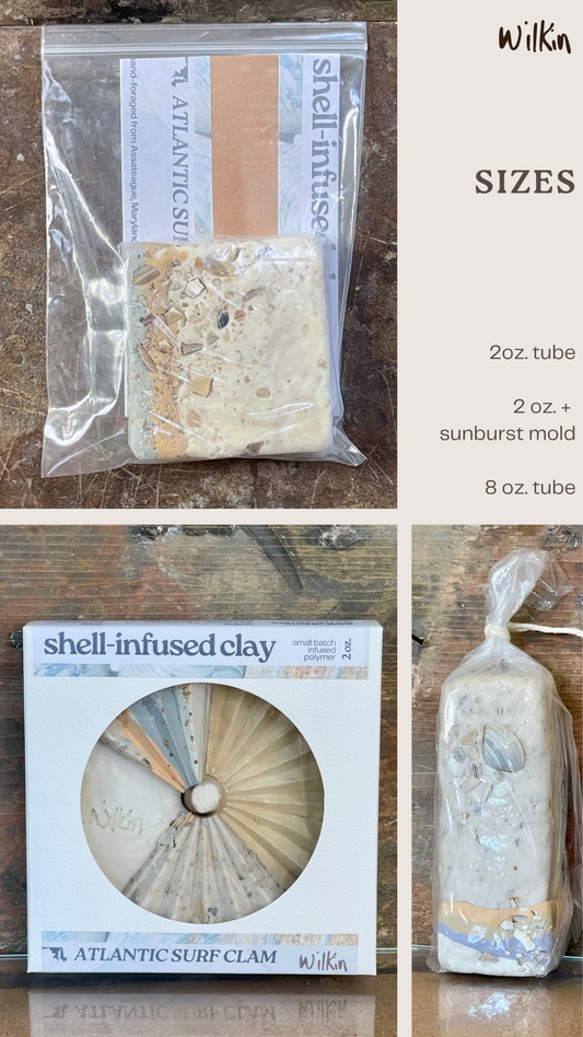 fire quartz infused clay
