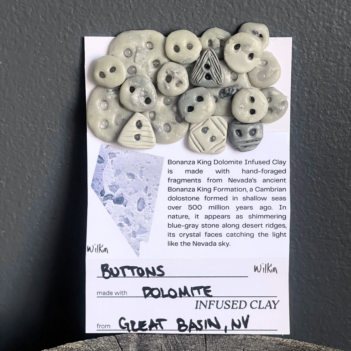 BUTTONS - choose your clay