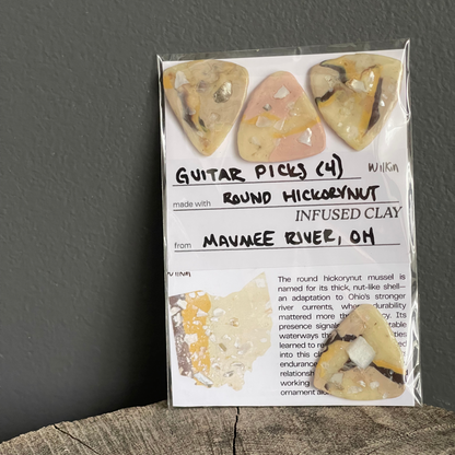 GUITAR PICKS - choose your clay
