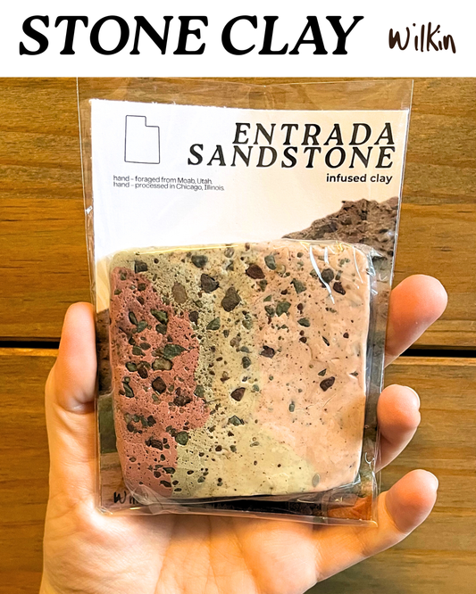 entrada sandstone infused clay