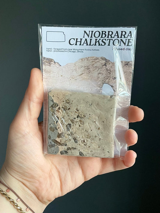 niobrara chalkstone infused clay
