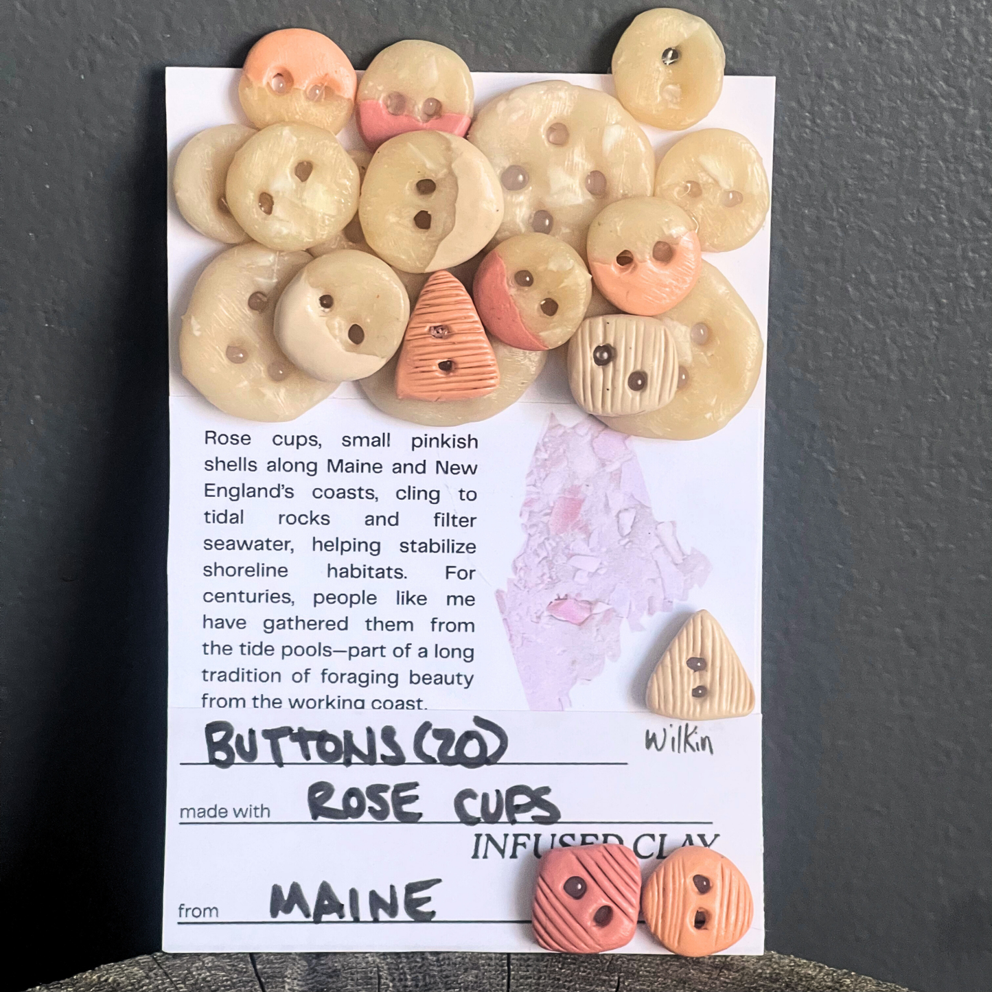 BUTTONS - choose your clay