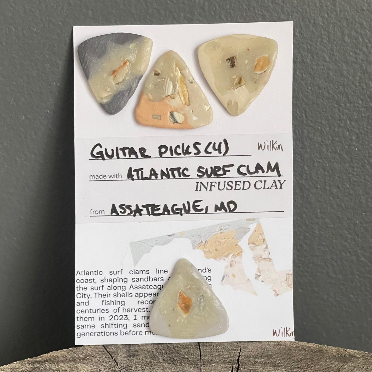 GUITAR PICKS - choose your clay