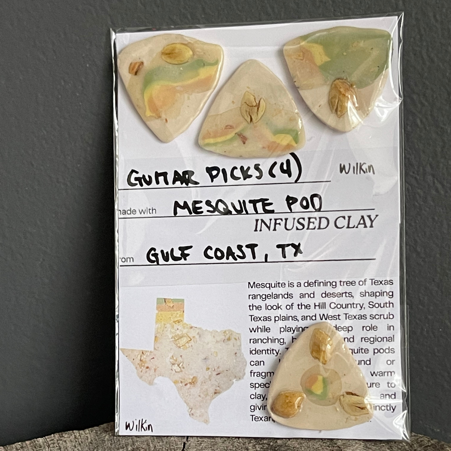 GUITAR PICKS - choose your clay