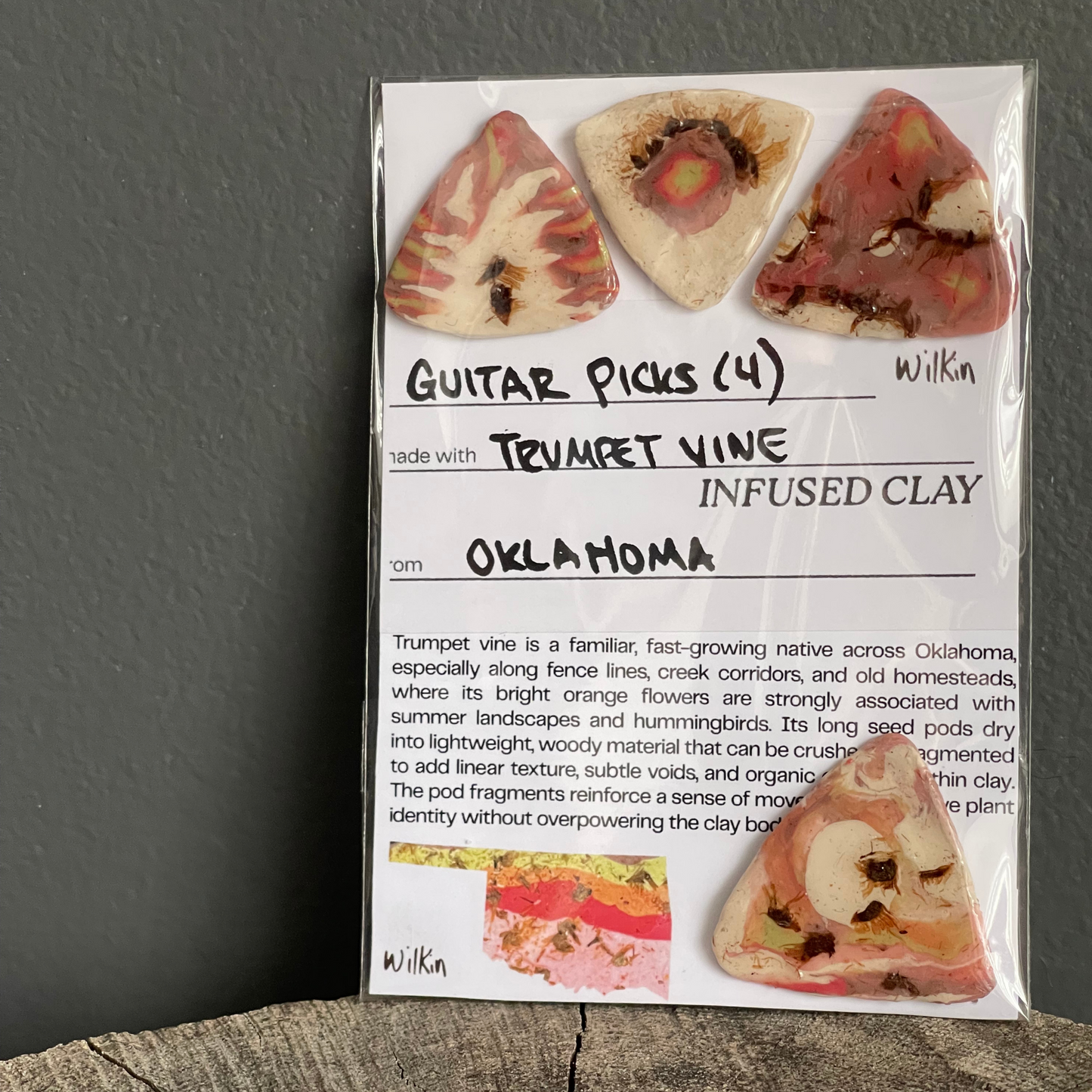GUITAR PICKS - choose your clay