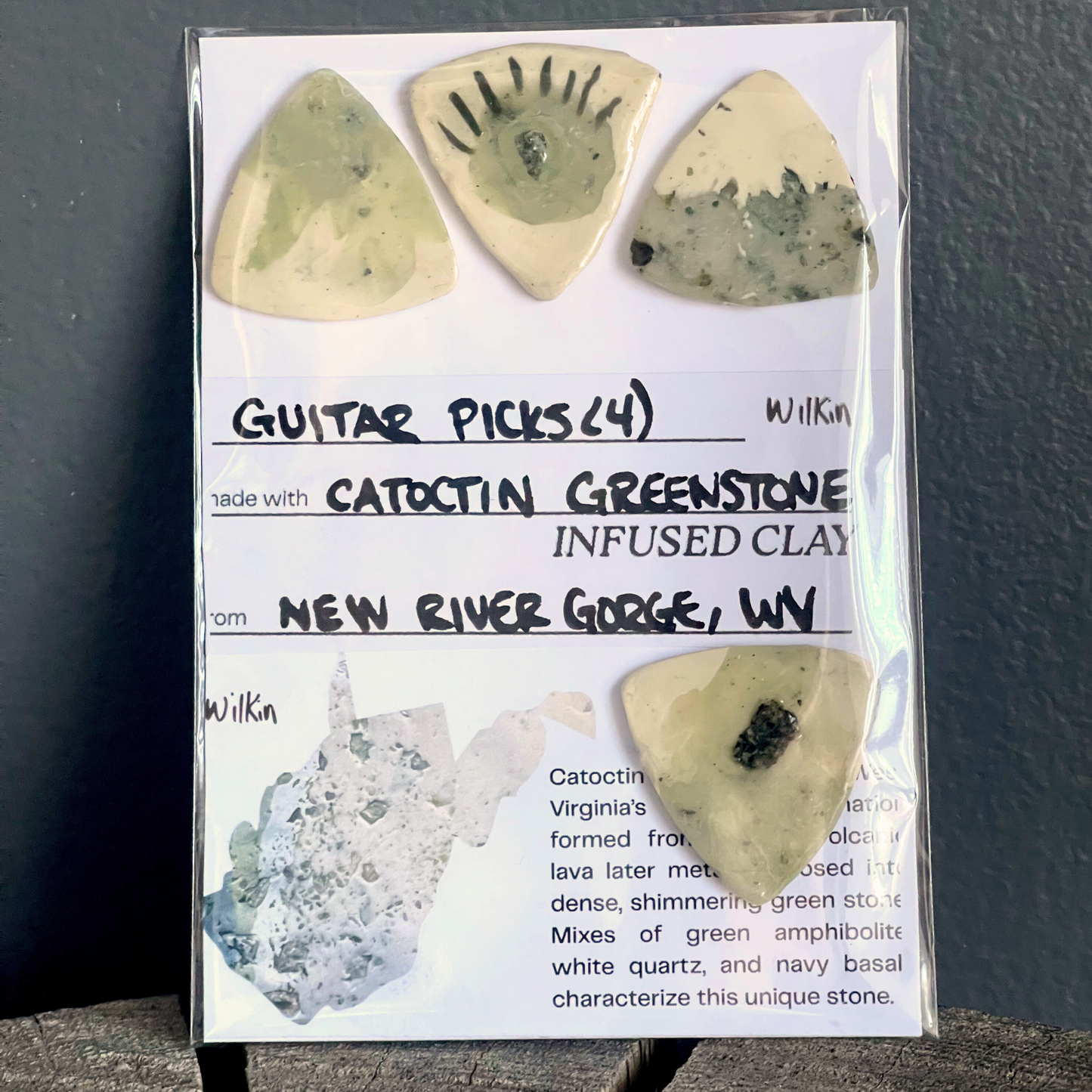 GUITAR PICKS - choose your clay
