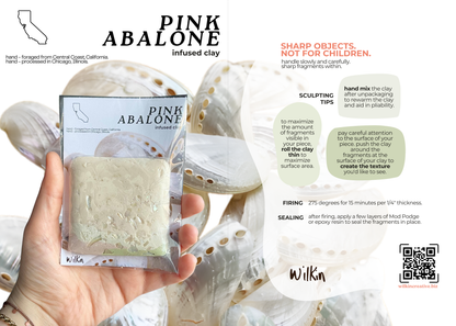 Pacific Coast Foraged Seed and Shell Clay Trio