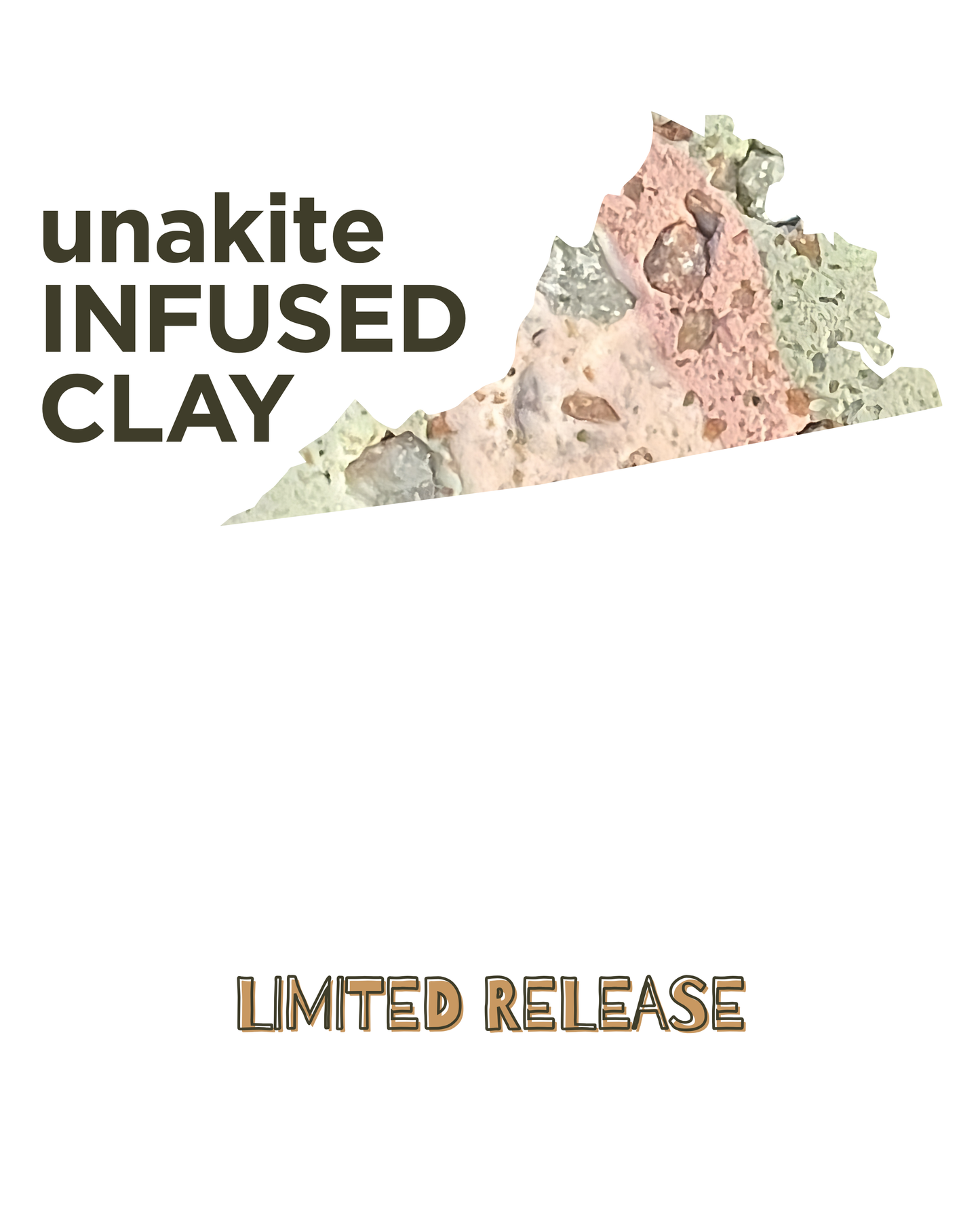 unakite infused clay