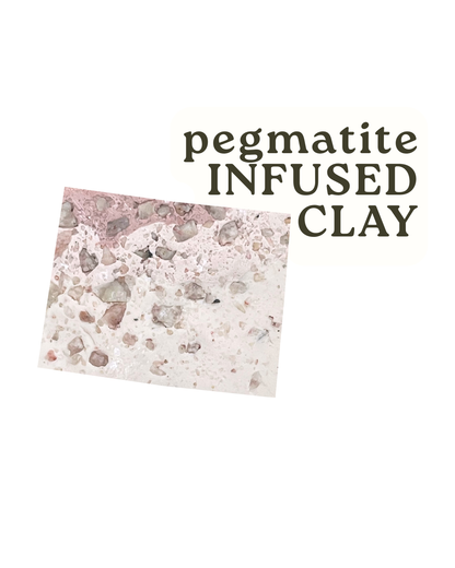 pegmatite infused clay