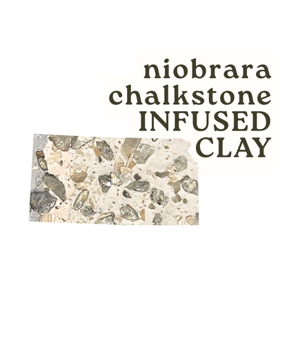 niobrara chalkstone infused clay