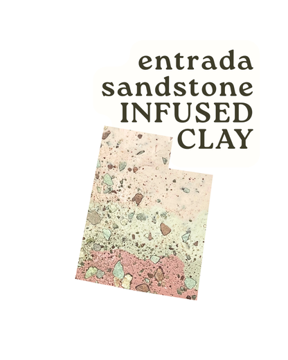 entrada sandstone infused clay