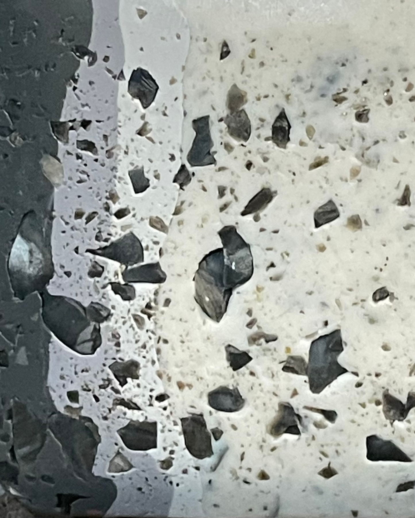 banded chert infused clay