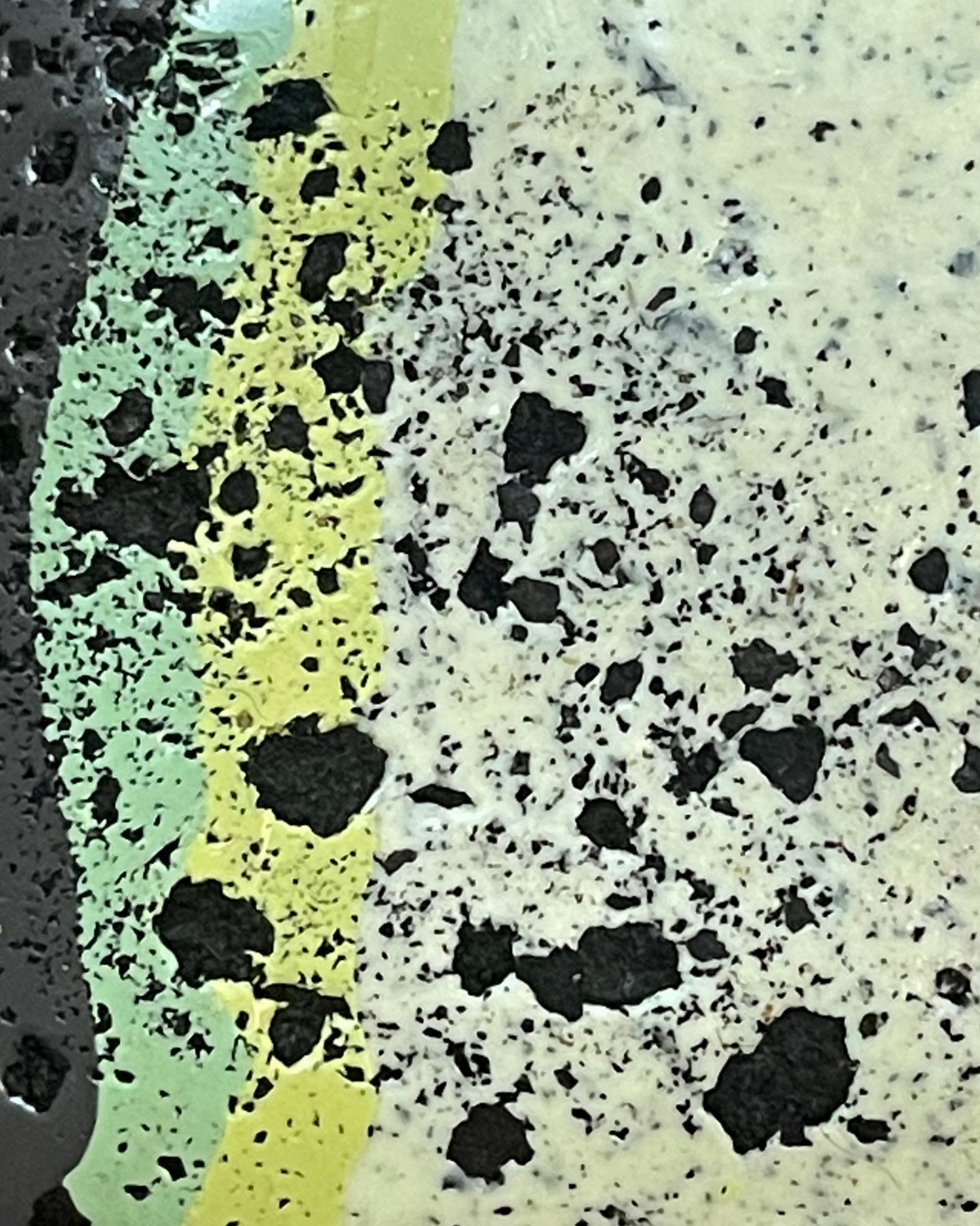 black walnut infused clay