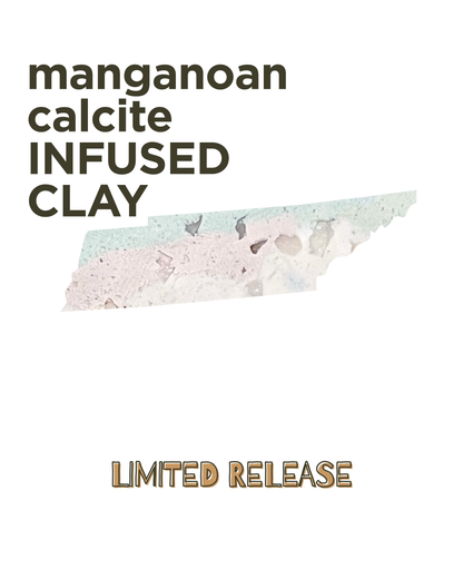 manganoan calcite infused clay