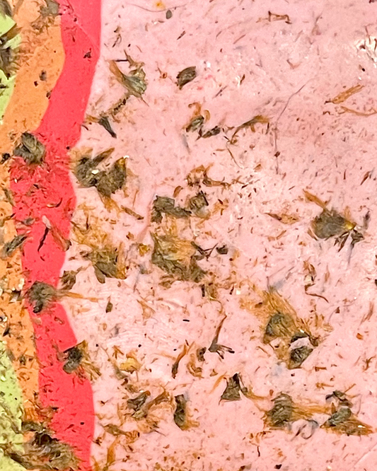 trumpet vine infused clay