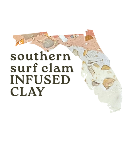 southern surf clam infused clay