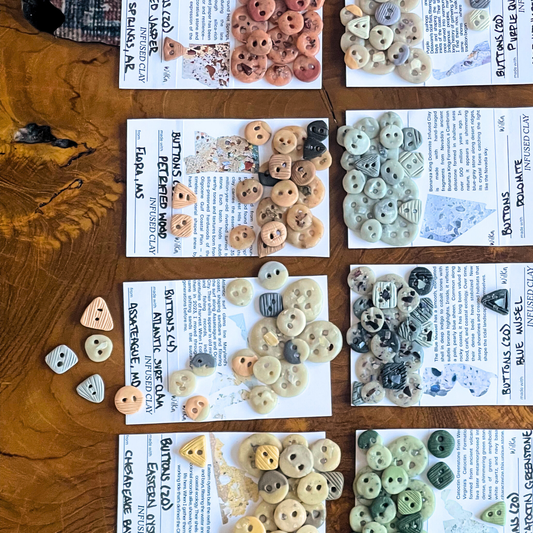 BUTTONS - choose your clay