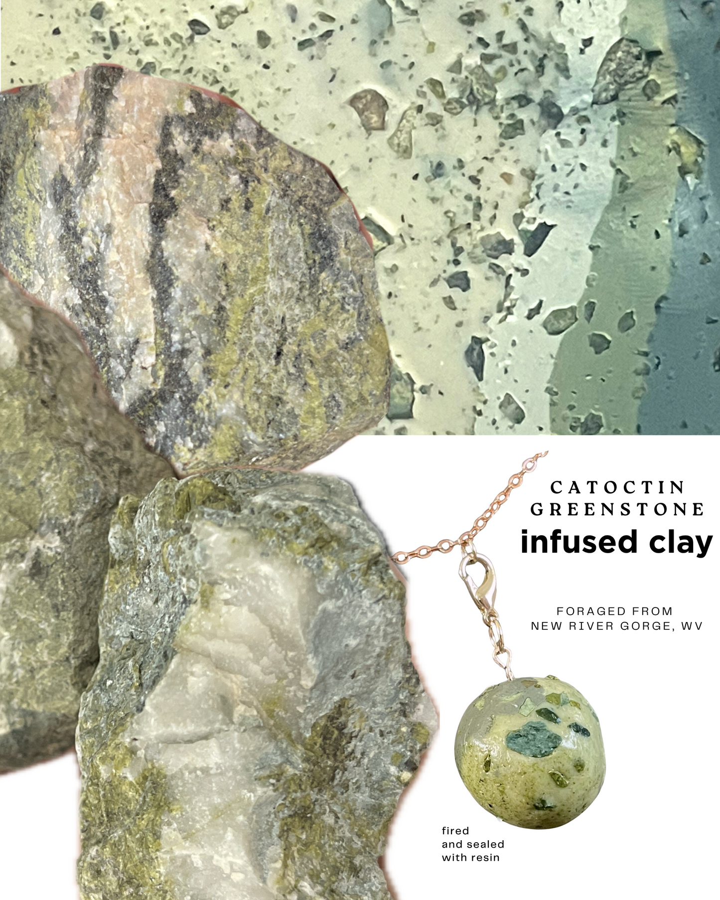 catoctin greenstone infused clay