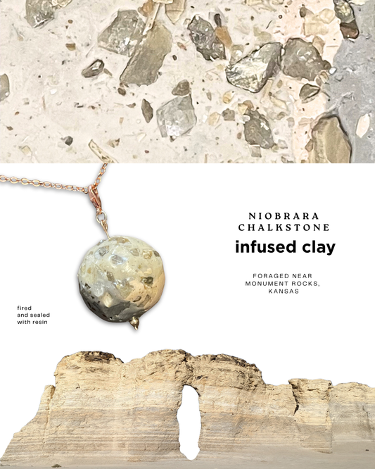 niobrara chalkstone infused clay