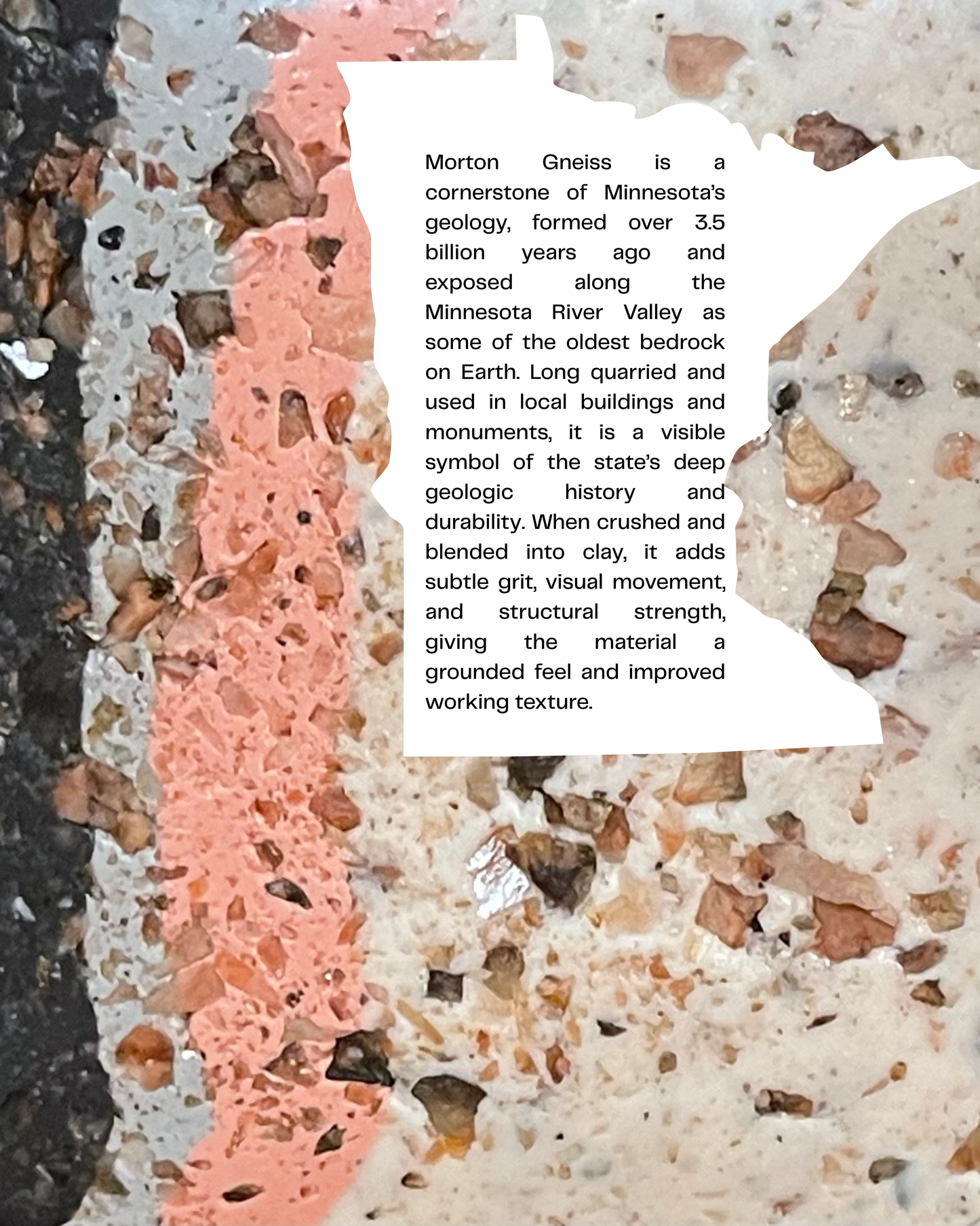 morton gneiss infused clay