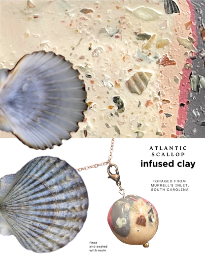 atlantic scallop infused clay