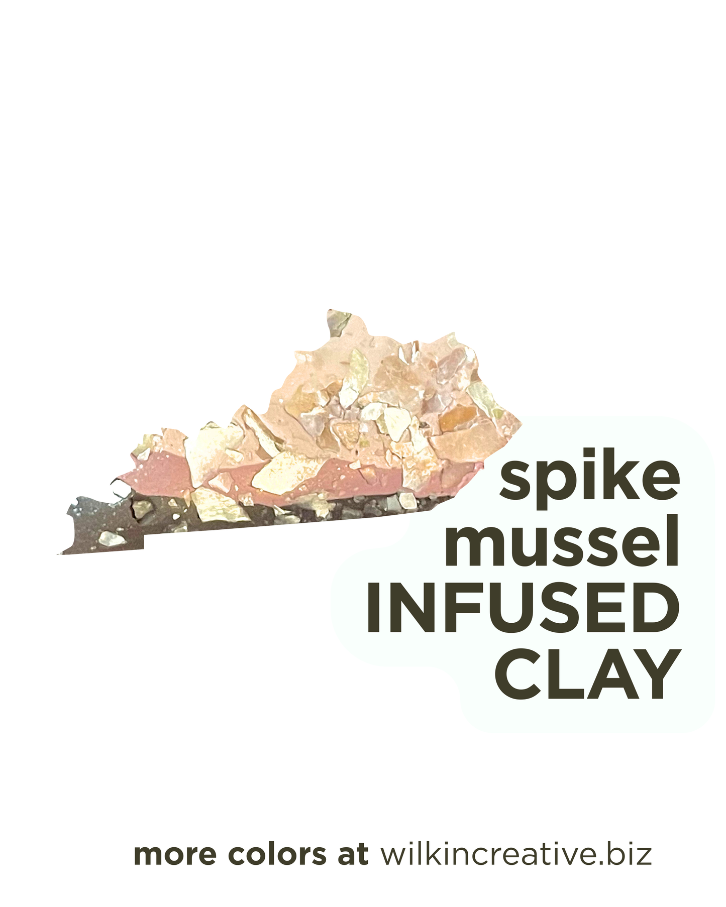 spike mussel infused clay
