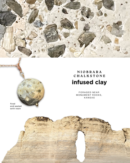 niobrara chalkstone infused clay