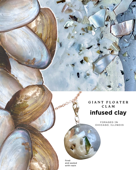 giant floater clam clay