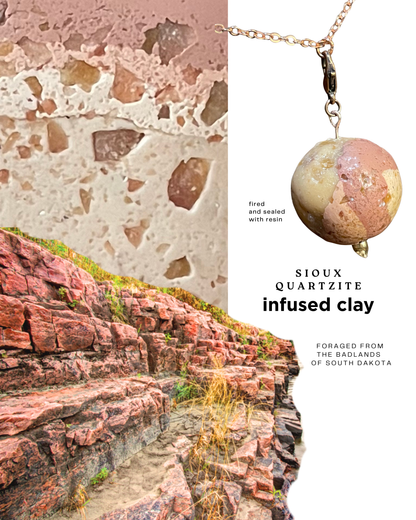 sioux quartzite infused clay
